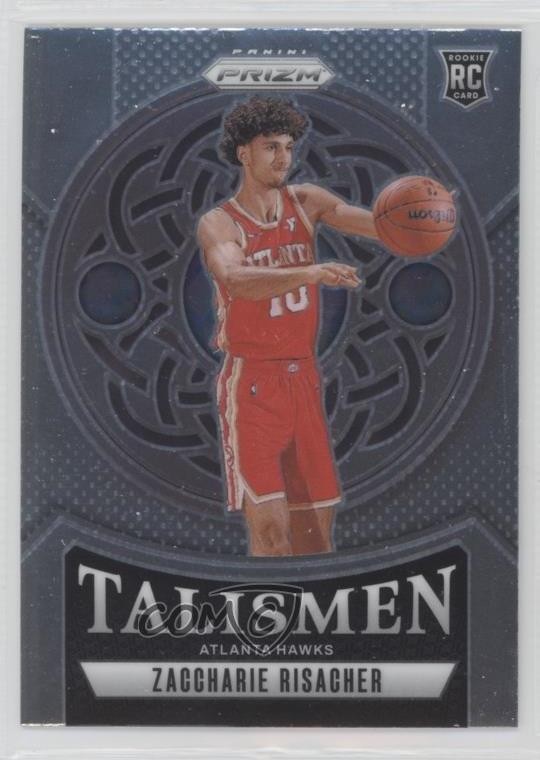 2024-25 Panini Prizm Talismen Zaccharie Risacher #8 0y2q