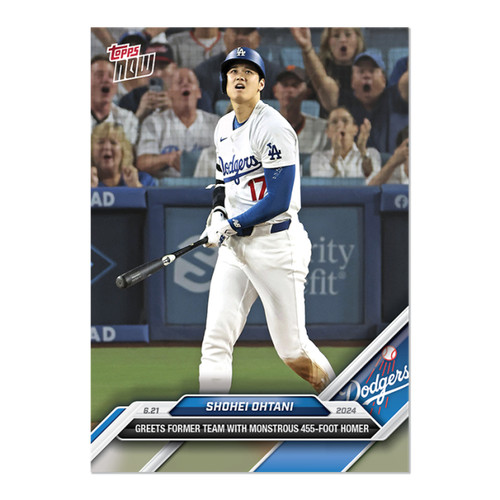 Shohei Ohtani - 2024 MLB Topps Now Card 328 - Print Run: 4386