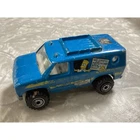 Vintage Hot Wheels 1990 The Simpsons Family Camper Van Blue Bart Lisa 1977 Base