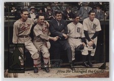 1995 Megacards Babe Ruth Dizzy Dean Frankie Frisch Mickey Cochrane #24 HOF 07v8