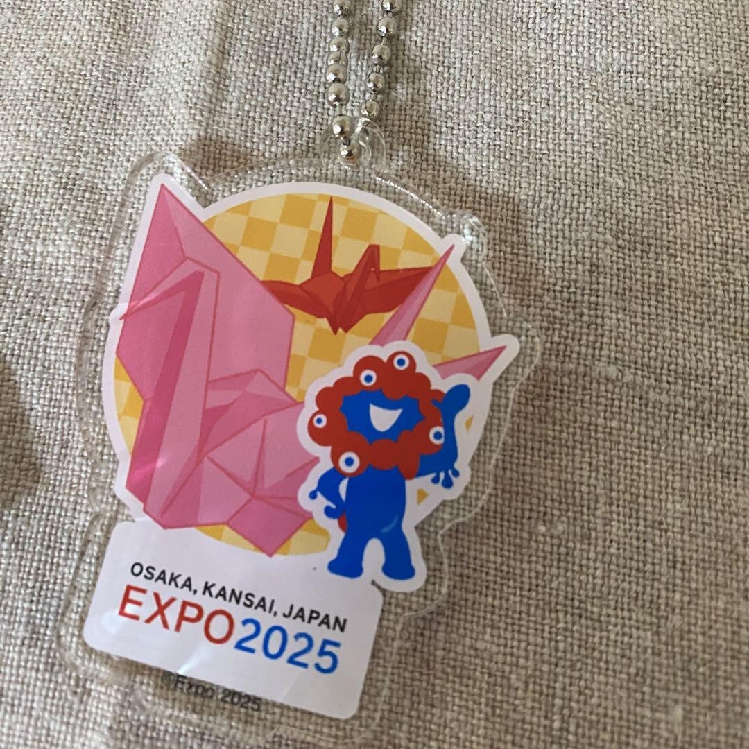 Osaka Expo Myakumaku Acrylic Mascot Keychain Set Limited