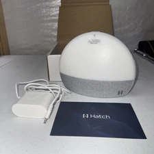 HATCH RESTORE 3 SMART SUNRISE ALARM CLOCK SOUND SLEEP MACHINE - WHITE/GRAY