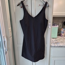 NWT Old Navy Active PowerSoft Athletic Dress Womens L Black Workout Athleisure