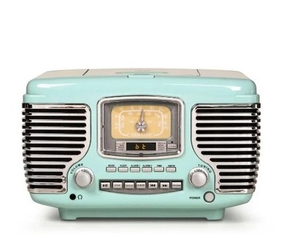 Crosley Corsair Radio with Bluetooth - Aqua Blue CR612B-AB