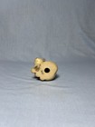 Porcelain Cat Figurine Cream & Brown Sitting Cat Porcelain Animal Figurine — photo 5