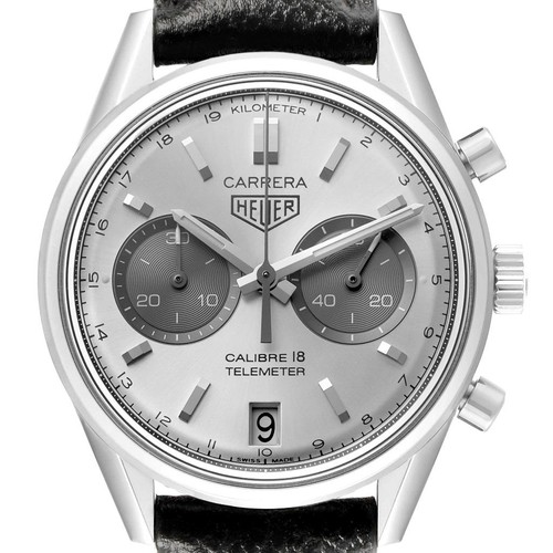 Tag Heuer Carrera Calibre 18 Telemeter Steel Mens Watch CAR221A
