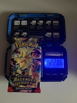 Pokemon Ascended Heroes EXTREM Heavy Booster Pack 22,86g | God Pack??   |