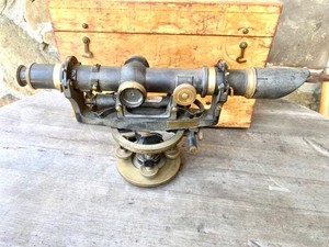 Antique 1925 Keuffel & Esser # 55373 Transit and Original Box