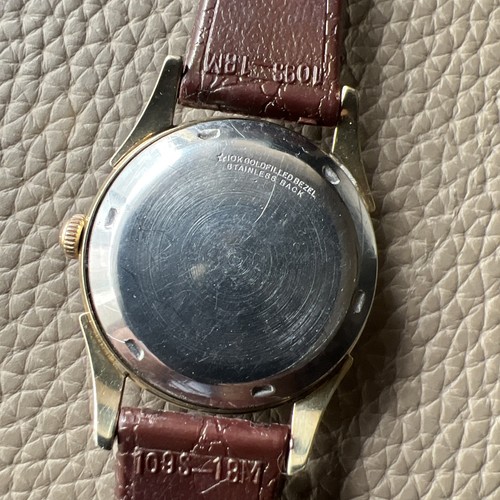 Vintage Men’s Tissot 33.5MM Bumper Automatic 17J Gold Tone Running - Picture 11 of 23