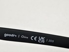 Goodr "Ron's Smoke and Mirrors" Black Wrap Designer Sunglasses — photo 6