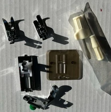 Lot of 7 Sewing Items Machine Presser Feet Mixed Types Screwdriver