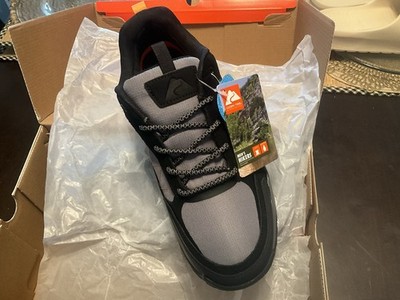 Ozark Trail Men's Waterproof Hiking Shoes Size 10 Low Hiker Black Rugged Outsole