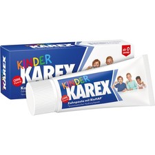 KAREX KINDER Karies-Prophylaxe Zahnpasta, ohne Fluorid, mit Hydroxylapatit 50 ml