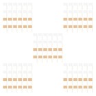  Set of 5 Cake Toppers Sticks for Cupcakes Party Toothpicks Appetizers