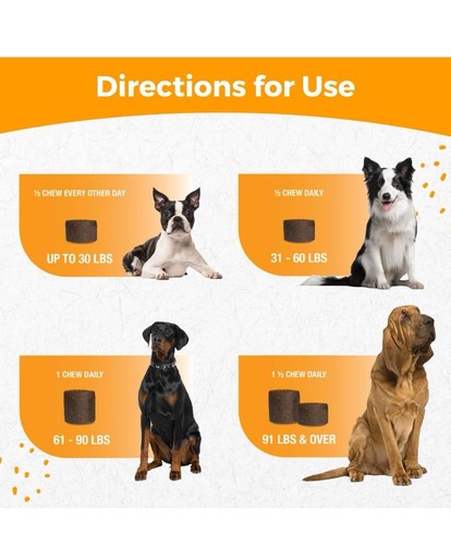 ProgilityMAX Hip & Joint Supplement for Large Dogs Maximum Strength 60 Count - Picture 4 of 10
