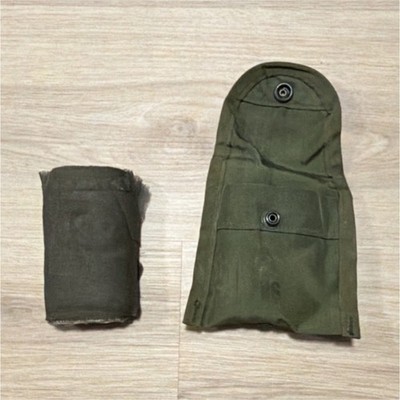 Olive Drab ALICE  First Aid Compass Pouch + Bandage + clip