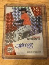 2021 Panini Mosaic - Rookie Autographs Mosaic Jahmai Jones #RAM-JJ (AU, RC)