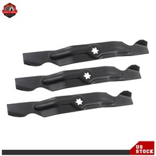 For MTD Cub Cadet 50" Deck Zero Turn Riding 3 Mower Blades 942-04053C 742-04053