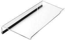 Ergonomic Computer Keyboard Stand Clear Acrylic Tilted Keyboard Tray Holder