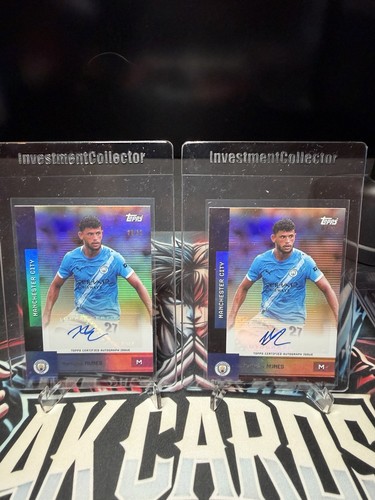 Topps Manchester City Team Set 25/26 - Matheus Nunes Auto /25, /50 Numbered