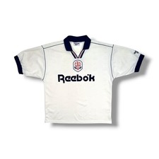 Vintage Reebok Bolton Wanderers Jersey Shirt 1995/97 Size 42/44 (L/XL) • MINT