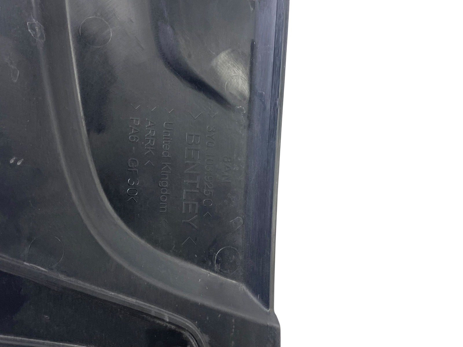 2010-2020 BENTLEY MULSANNE OEM FRONT ENGINE BAY COMPARTMENT TRIM PANEL 3Y0103925
