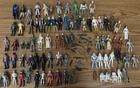 Kenner Vintage Star Wars Action Figures Lot (78) w/ Accessories &  Cases