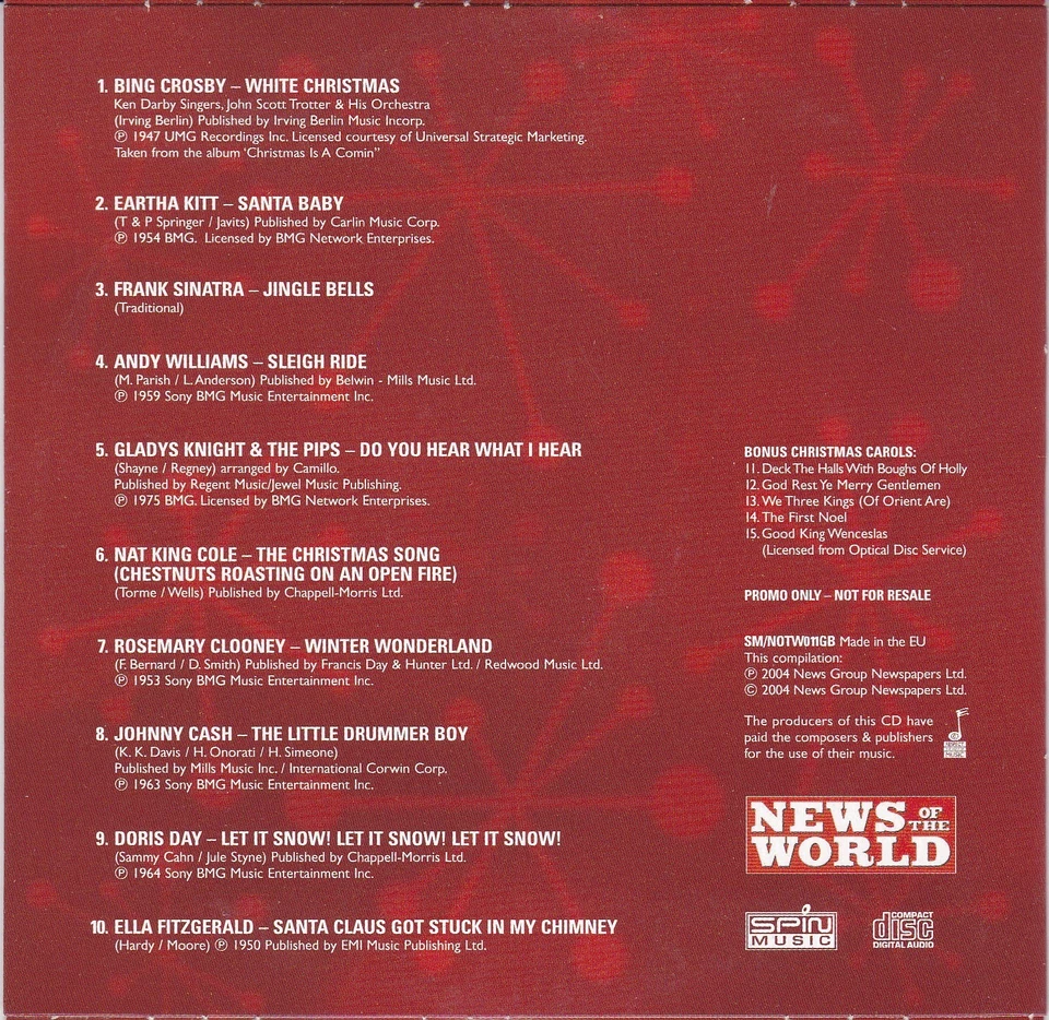 THE COOLEST CHRISTMAS ALBUM EVER! 10 Festive Favourites - Bild 2 von 3