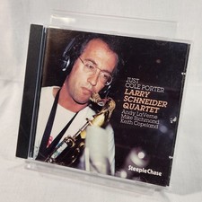 Larry Schneider - Just Cole Porter (CD 1991 Import) Post Bop Sax Jazz FREE Ship