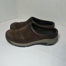 Merrell Encore Nova 4 Mule Clog Shoe Brown Leather J002114 Womens 7