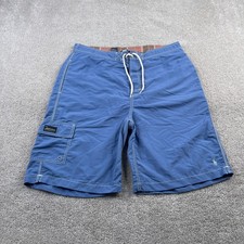Vintage Polo Ralph Lauren Board Shorts Mens Large Blue Lined Swim Trunks Preppy