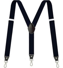 Suspenders for Men, Adjustable Suspenders with Elastic Straps Y-Back Construc...