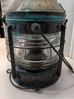 Large Vintage 1919 Great Britain Anchor Light Bronze Lantern — photo 5