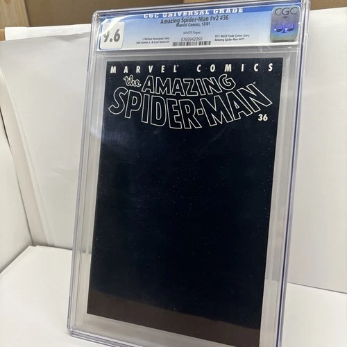 Marvel The Amazing Spider-Man #v2 #36 - 9/11 World Trade Center Story CGC 9.6