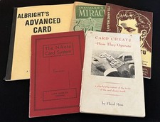 Lot of 5 Miscellaneous Magic Booklets-by different authors Good Condition