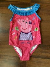 Peppa Pig Toddler Girl Bathing Swim Suit One Piece 3T