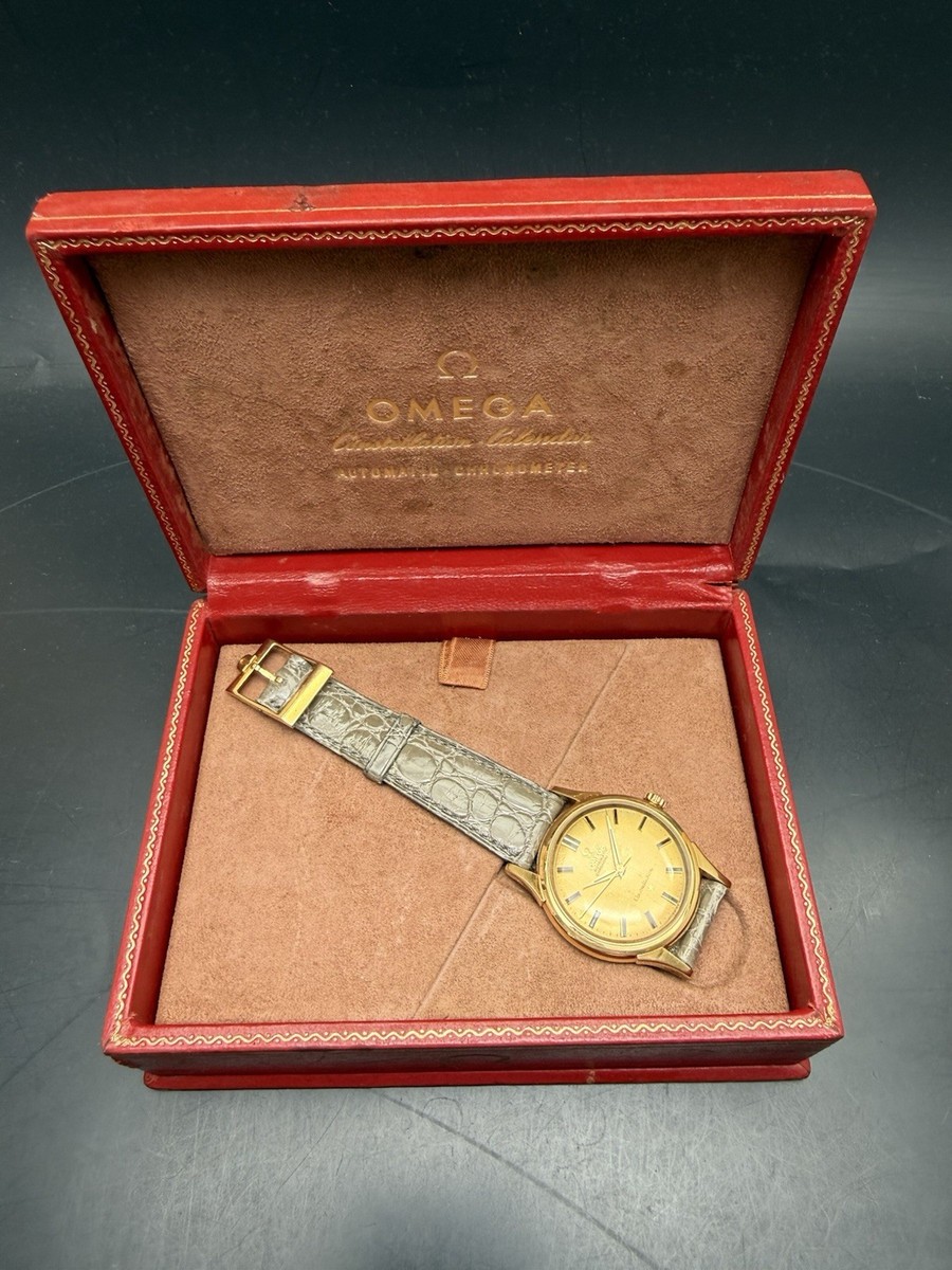 Vintage 1961 Omega Constellation 18k Gold ref 14381/2 Watch . | eBay