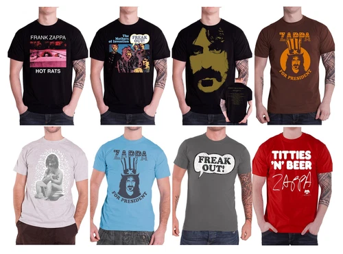 Official Frank Zappa T Shirt mens Apostrophe Hot Rats mothers of invention new