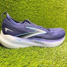 Brooks Glycerin 22 Womens Size 10 Purple White Athletic Running Shoes Sneakers