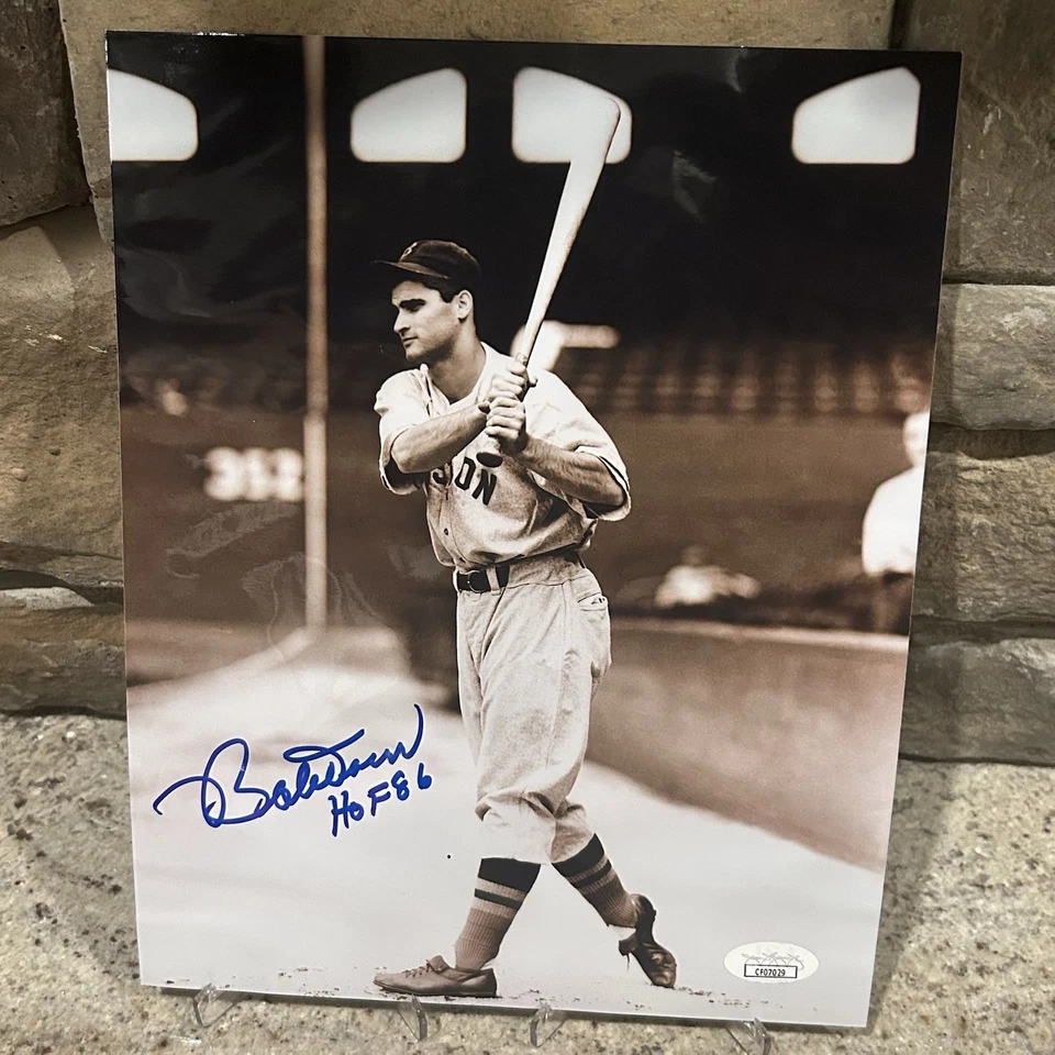 Bobby Doerr - Boston Red Sox - Autographed 8x10 - “HOF 86” - JSA Certified - Image 2 of 4
