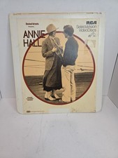 ANNIE HALL Woody Allen RCA Selectavision Videodisc CED