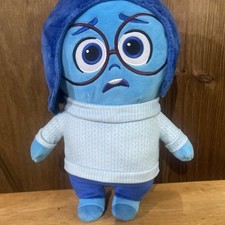 Disney Pixar Inside Out 2 Large SADNESS Stuffed Plush Doll Kids Toy 12 inch