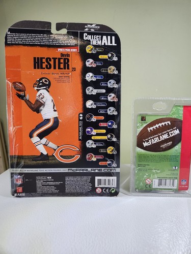 McFarlane's Sportspicks NFL figures D.Hester and 3" Mini B. Urlacher - Bild 8 von 19