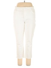 Wit  Wisdom Women White Casual Pants 16 Petites