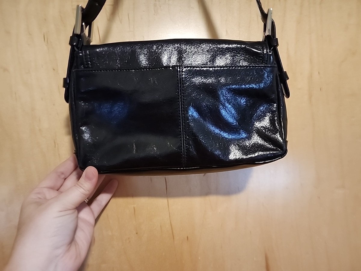 Giana Bernini Black Genuine Leather Purse RN 119036 | eBay