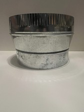 HVAC 8 x9 Increaser/Reducer 9 Crimp, 24Gauge Galvanized Duct