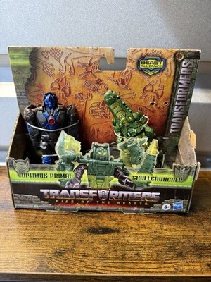 Transformers 7 Rise of the Beasts Alliance Combiner Optimus Primal Skull Toy NEW