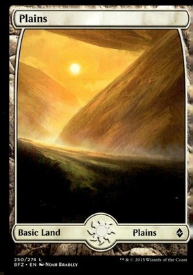 Battle for Zendikar #250 Plains (250)