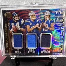 Panini 2020 Illusions Football Lineage #L5 Herbert Rivers Fouts Chargers MEM
