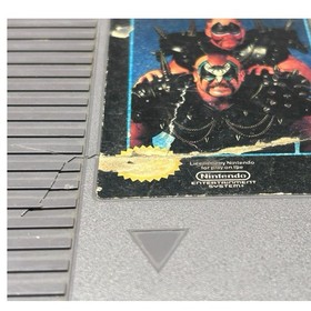WCW World Championship Wrestling Nintendo NES game FIC Vintage 1990